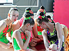 Synchronized swimming competitions in Brest 