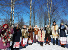 Spring festival in Strochitsy
