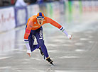 Hein Otterspeer (Netherlands) victorious in the Men’s 500m