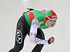 Belarusian Ignat Golovatyuk competes in the Men’s 1000m