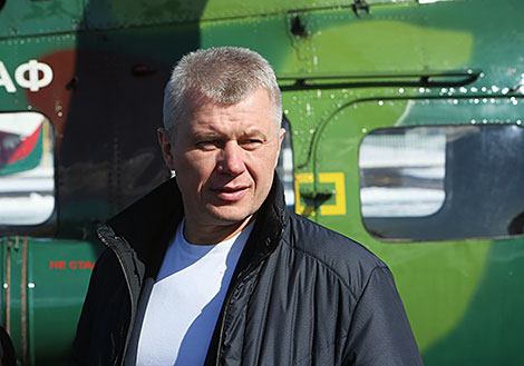 Российский космонавт Олег Новицкий 