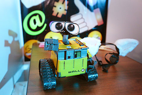 Робот из популярного мультфильма 