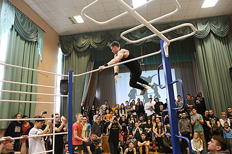 Workout competitions in Minsk