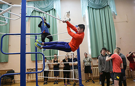 Workout competitions in Minsk