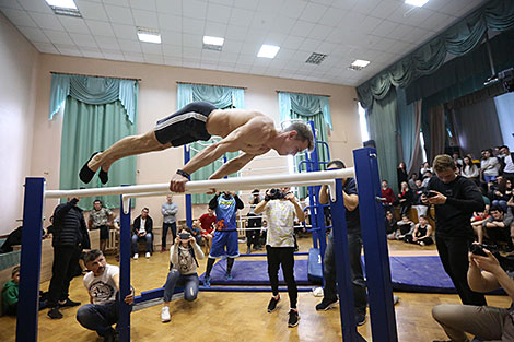 Workout competitions in Minsk
