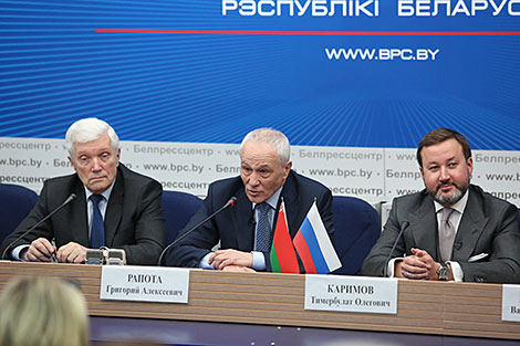 Пресс-конференция ко Дню единения народов Беларуси и России в Минске