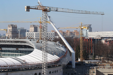 European Games MINSK 2019: Dinamo Stadium transformation almost over