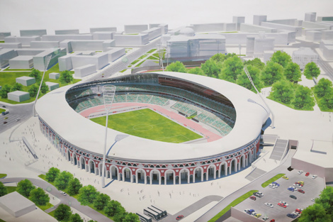 European Games MINSK 2019: Dinamo Stadium transformation almost over