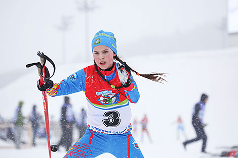 The national competition Snow Sniper in the sport facility Raubichi