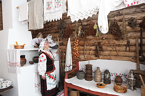 Центр ткачества в деревне Бабичи Чечерского района