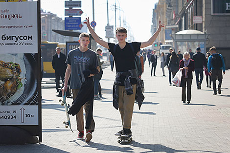 Spring comes to Minsk