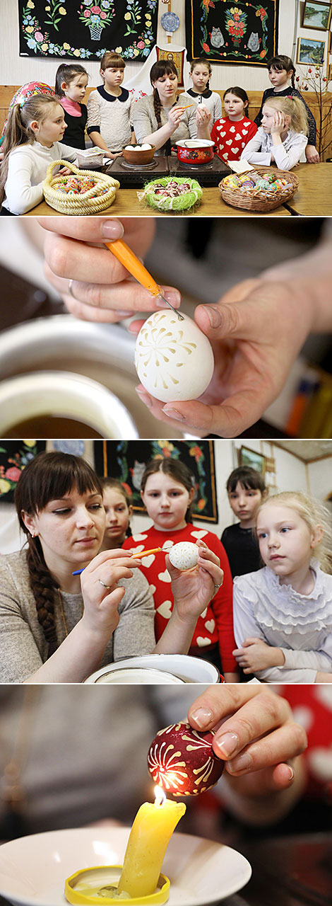 Master class in pysanka in Beshenkovichy