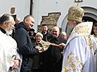 Orthodox believers celebrate the Annunciation