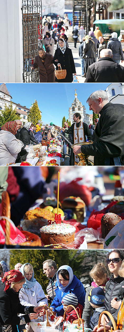 Belarusian Orthodox Christians celebrate Easter 