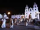 Easter service in Holy Spirit Cathedral in Minsk