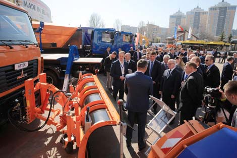 Made in Belarus expo in Kiev