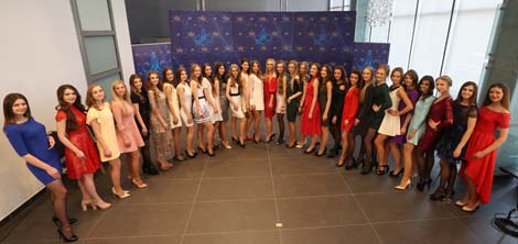 Presentation show of Miss Belarus 2018 finalists 