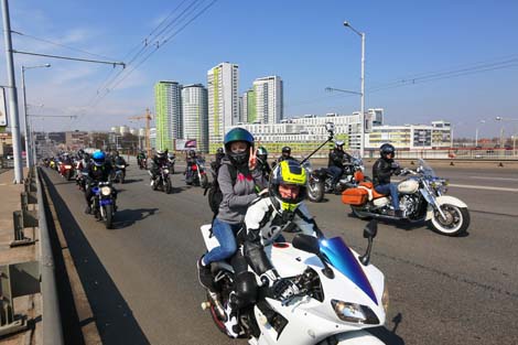 2018年摩托赛季开幕式在明斯克举行