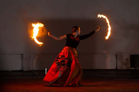 BrestFest fire show