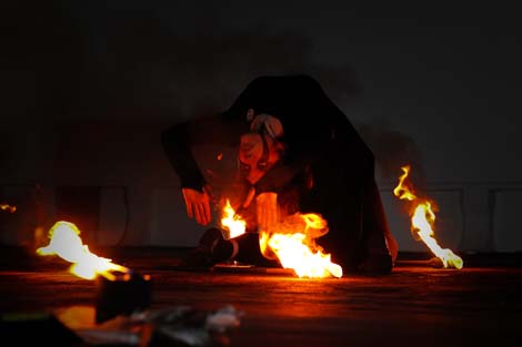 BrestFest fire show