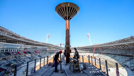 European Games MINSK 2019: Dinamo Stadium transformation almost over