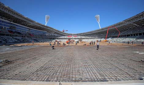 European Games MINSK 2019: Dinamo Stadium transformation almost over