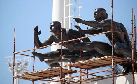 European Games MINSK 2019: Dinamo Stadium transformation almost over