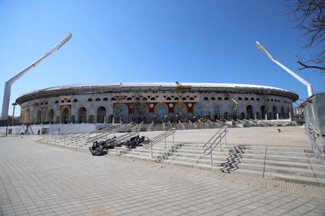 European Games MINSK 2019: Dinamo Stadium transformation almost over