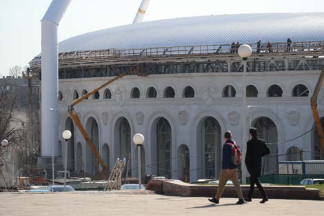 European Games MINSK 2019: Dinamo Stadium transformation almost over