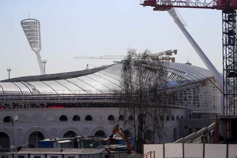 European Games MINSK 2019: Dinamo Stadium transformation almost over