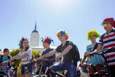 Сycling festival in Mogilev