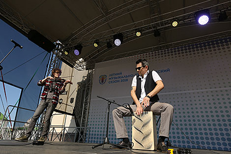 Музыкально-туристический сезон открылся в Верхнем городе