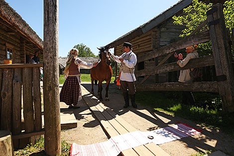 Saint George's Day in skansen museum