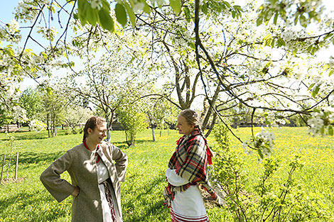 Saint George's Day in skansen museum