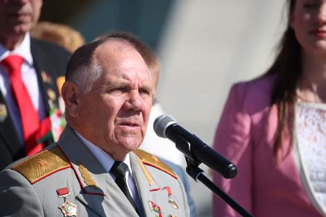 Chairman of the Minsk city branch of the Belarusian Public Association of Veterans Anatoly Adonyev