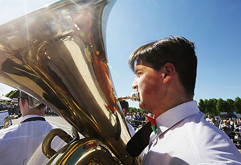 Дню Победы посвящается: парад оркестров в Минске