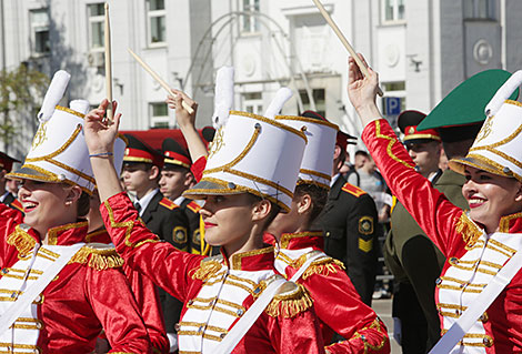 Дню Победы посвящается: парад оркестров в Минске