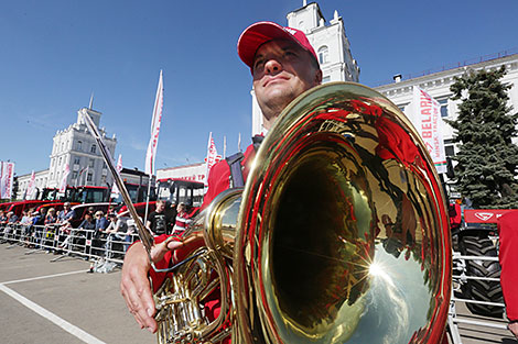 Дню Победы посвящается: парад оркестров в Минске