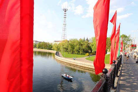 Minsk in May 