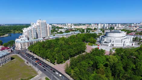 Minsk in May 