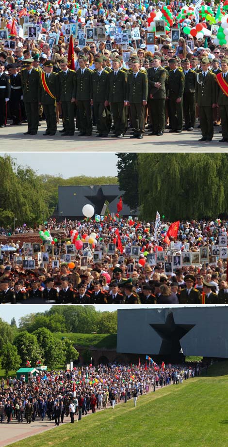 Victory Day celebrations in Brest