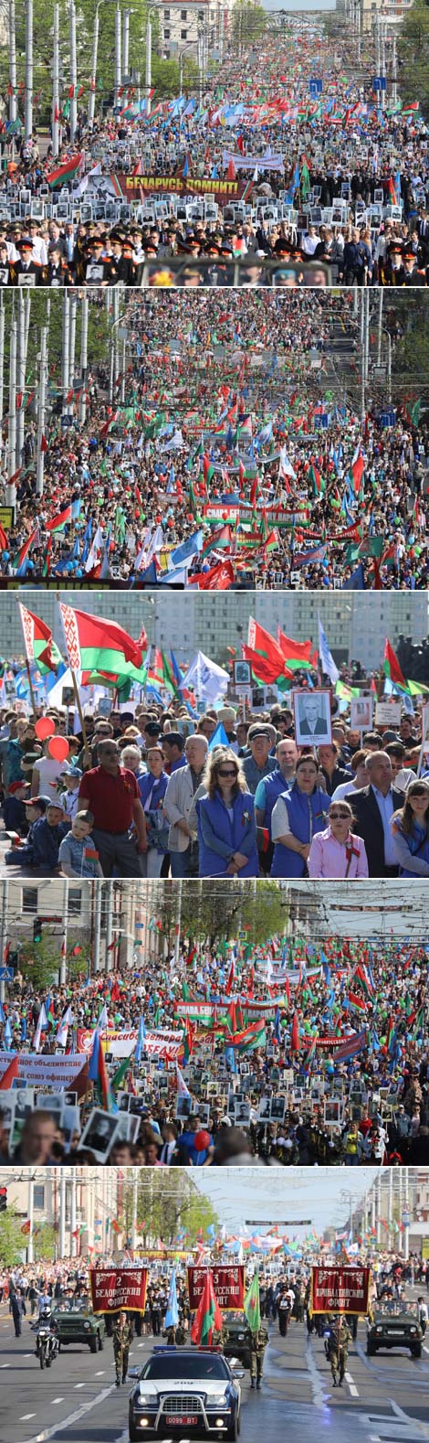 Victory Day celebrations in Vitebsk