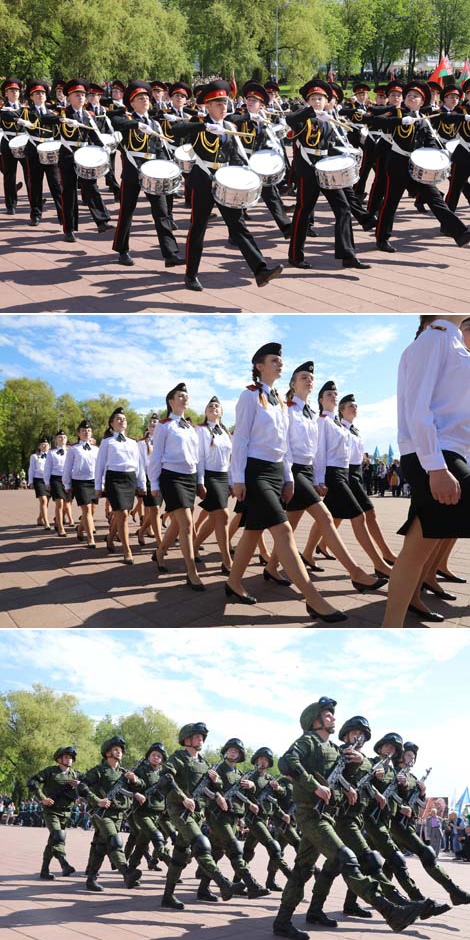 Victory Day celebrations in Vitebsk