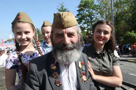 The Parade of Victors in Gomel
