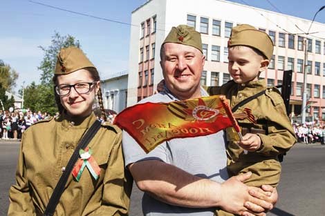 Беларусь памятае: Дзень Перамогі святкуе ўся краіна! 