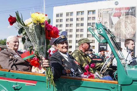 Victory Day celebrations in Mogilev
