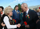 The Victory Day celebrations in Grodno