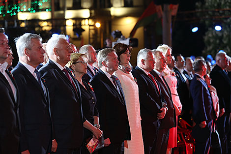 Victory Square 2018 gala concert in Minsk