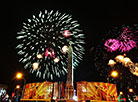 Victory Day fireworks in Minsk