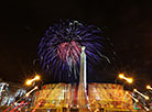 Victory Day fireworks in Minsk